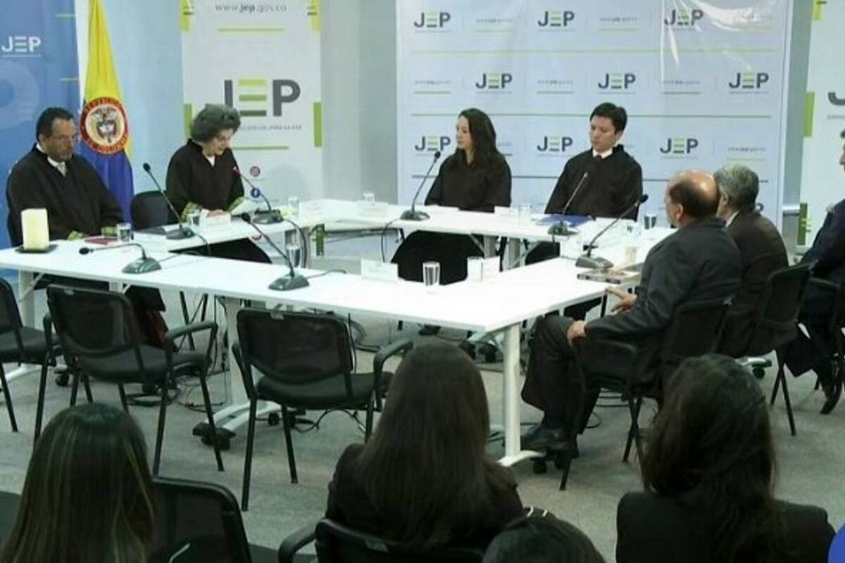 Siga en directo las declaraciones de Sigifredo López ante el tribunal de la JEP (Foto: Tomada de Twitter)
