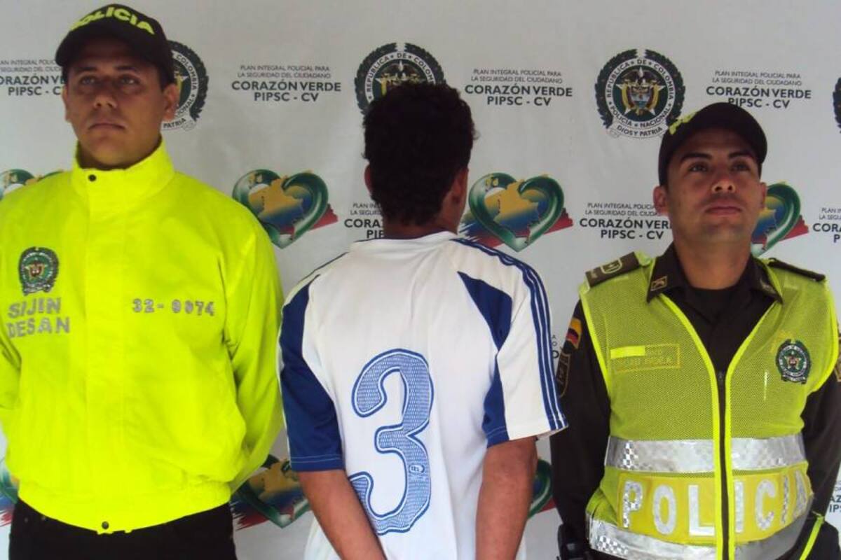 Detienen en Santander a delincuente buscado por la Interpol (Foto: Suministrada/ VANGUARDIA LIBERAL)