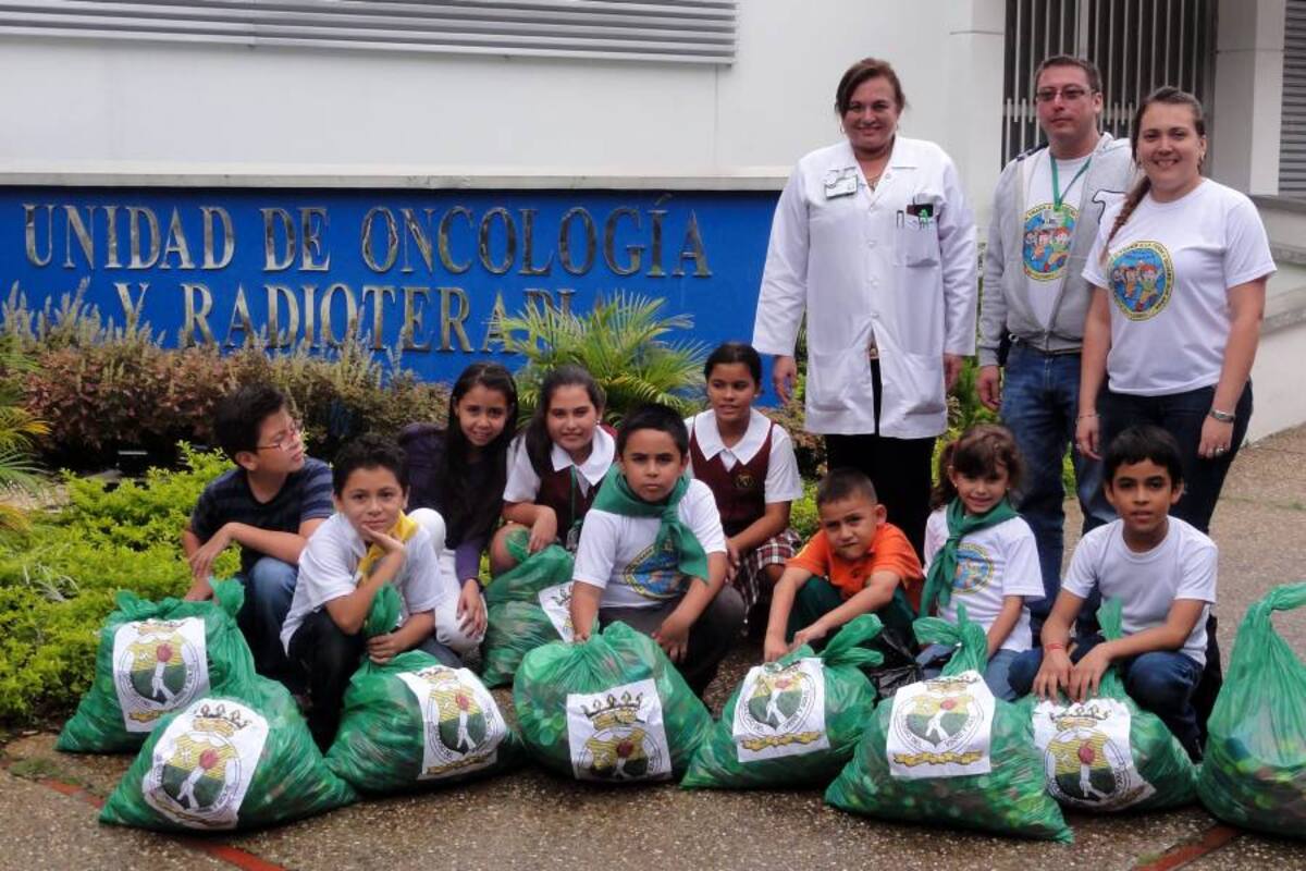 Santandereanos suman un millón 650 mil tapitas por los niños con cáncer (Foto: Foto Suministrada/VANGUARDIA LIBERAL)