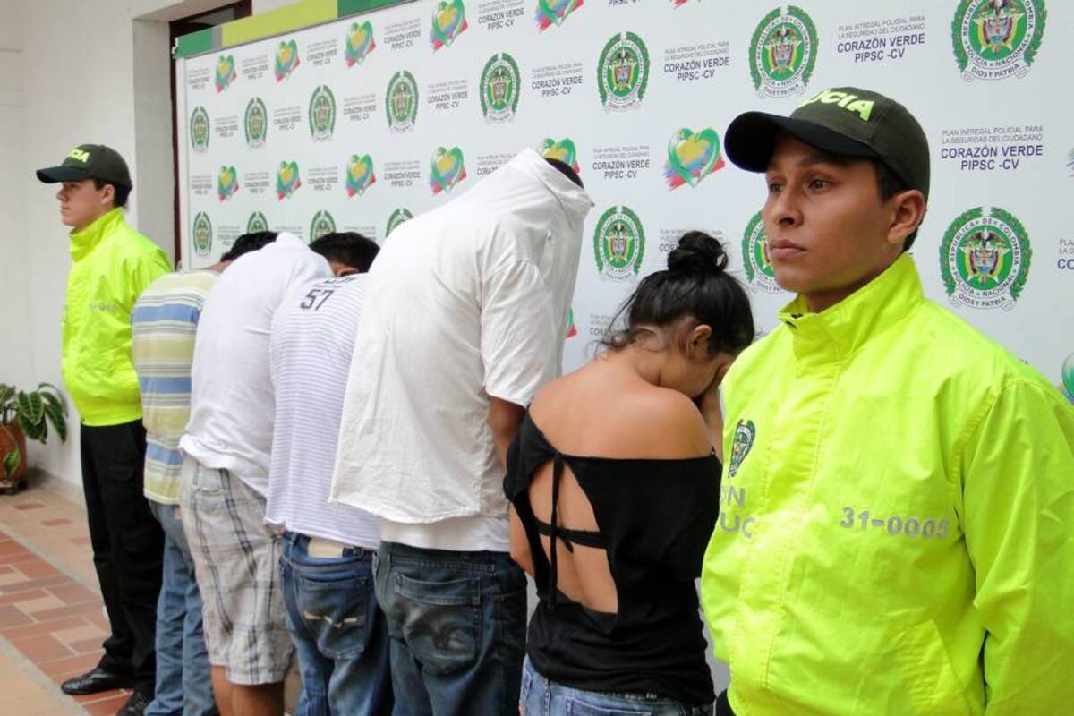 Capturados cinco personas vinculadas al asesinato de un hombre en Piedecuesta (Foto: Suministrada/ VANGUARDIA LIBERAL)