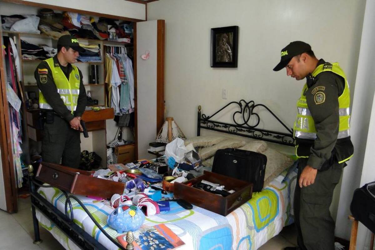 Capturados cuatro ‘apartamenteros’ en Bucaramanga (Foto: Suministrada/ VANGUARDIA LIBERAL)