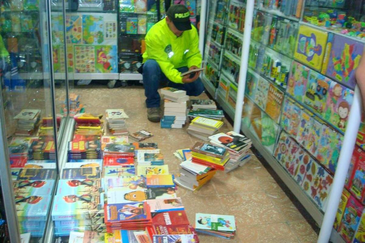 Incautados 1.154 libros ‘piratas’ en operativos (Foto: Suministrada/ VANGUARDIA LIBERAL)