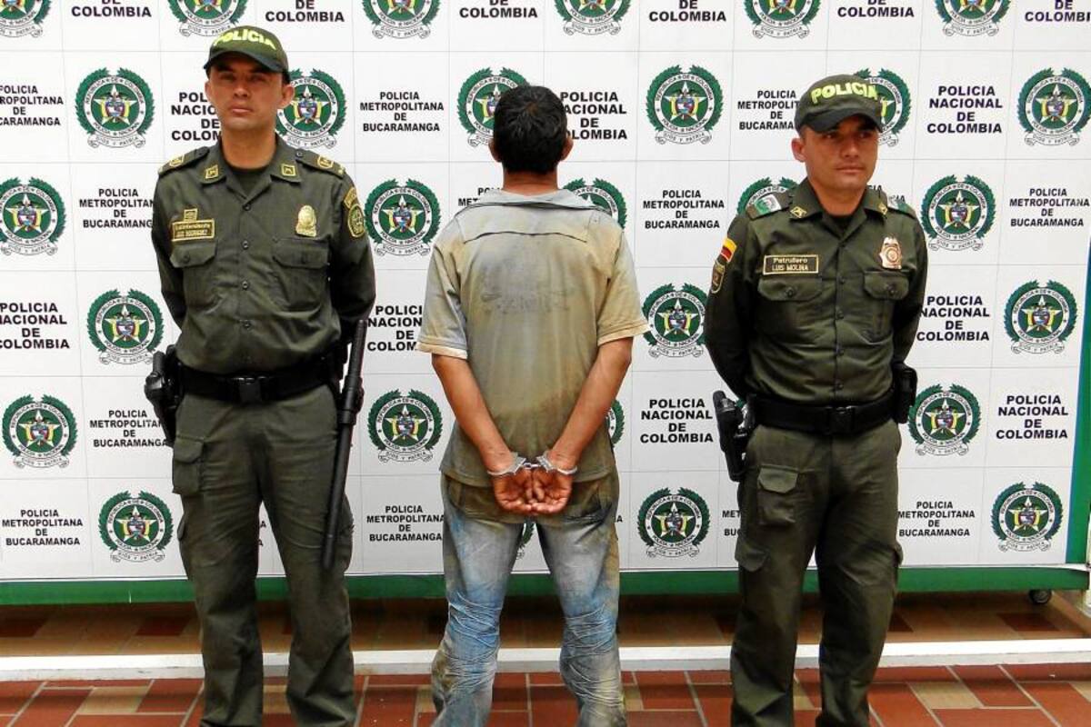 Capturado hombre por acto sexual abusivo a niña de seis años (Foto: Suministrada Policía Metropolitana)