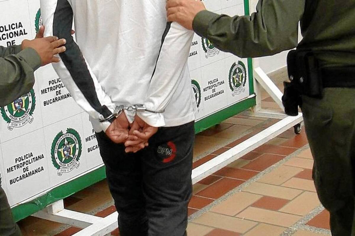 Capturado alias ‘Dumbo’ reconocido ‘raponero’ de la ciudad (Foto: Suministrada/ VANGUARDIA LIBERAL)