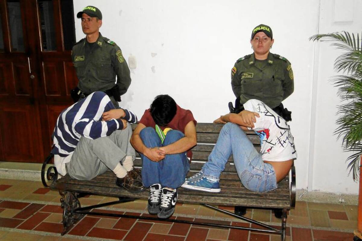 Capturados dos adolescentes y un adulto por abuso sexual a menor de edad (Foto: Suministrada/ VANGUARDIA LIBERAL)