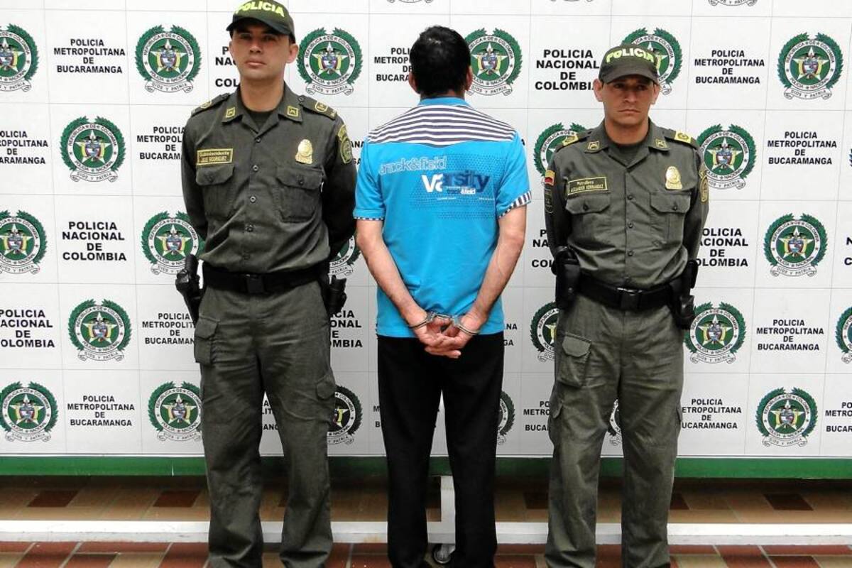 Capturado hombre de 51 años que violó a dos niños (Foto: Suministrada Policía Metropolitana)
