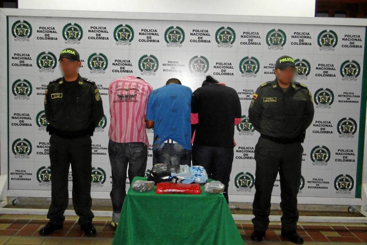 La Policía incauta de 4 kilos de marihuana en un taxi (Foto: Suministradas Policía Metropolitana)