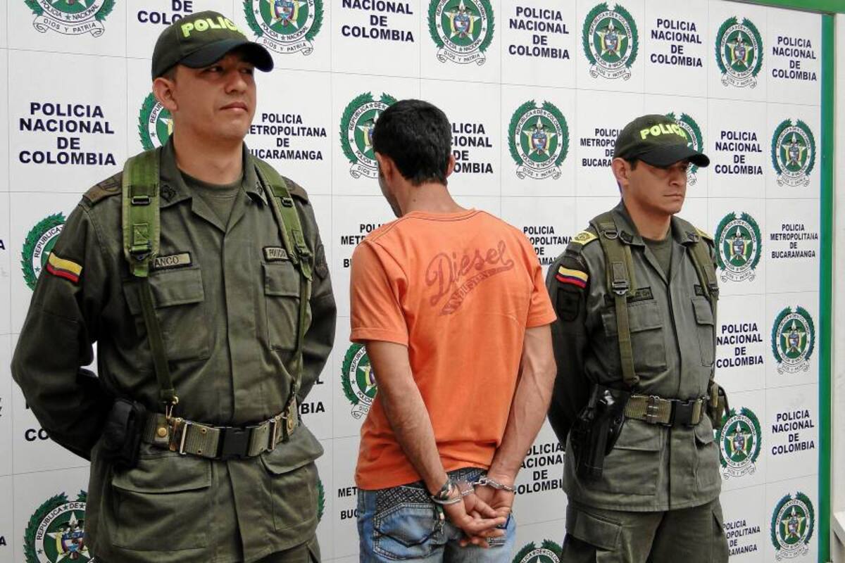 Capturado un hombre por homicidio agravado en persona protegida (Foto: Suministrada Policía Metropolitana/ VANGUARDIA LIBERAL)