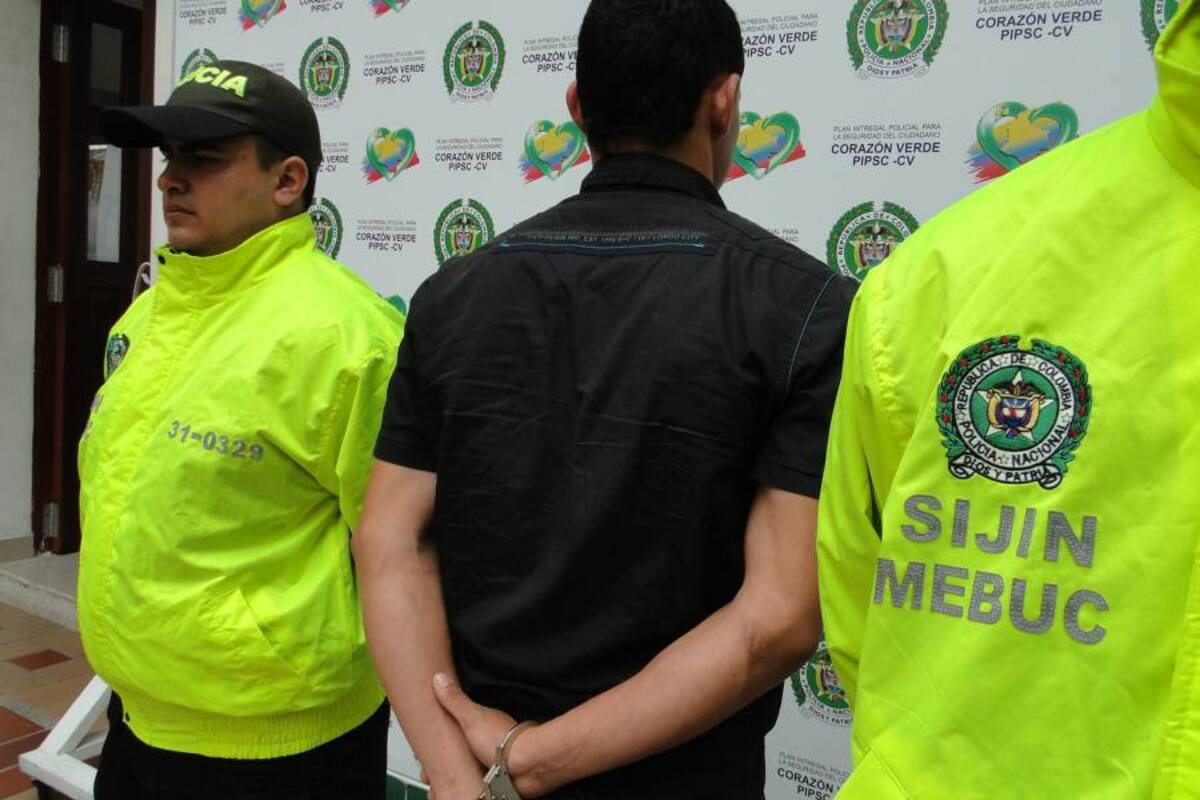 Capturan dos personas dedicadas al hurto de autopartes en el área metropolitana (Foto: Suministrada/ VANGUARDIA LIBERAL)