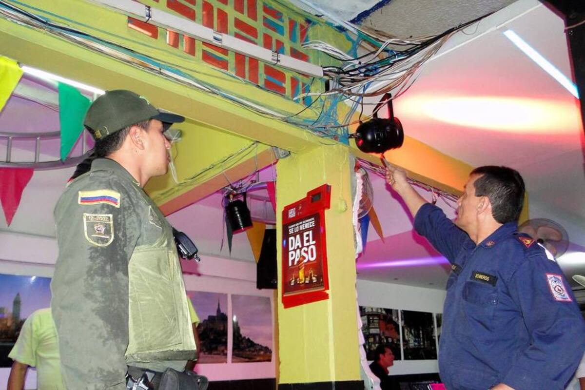 Hallan fallas en la seguridad de discotecas de Zona Rosa de Bucaramanga (Foto: Foto Suministrada/VANGUARDIA LIBERAL)