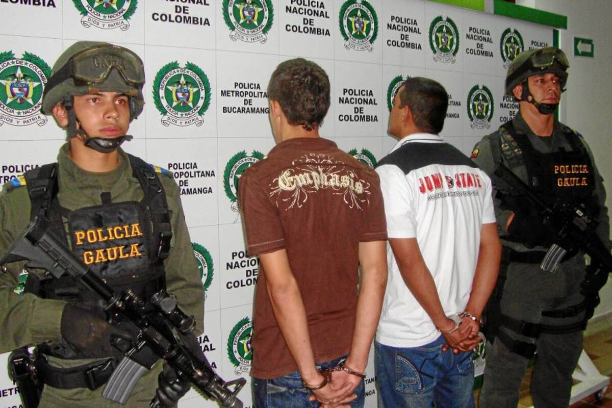 Así impidió la Policía la extorsión a un ciudadano (Foto: Suministrada Policía Metropolitana)