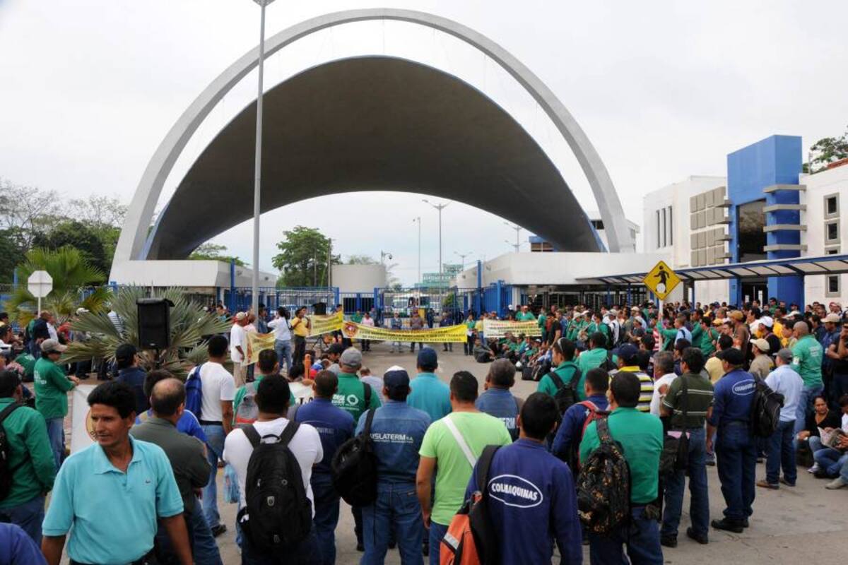 La USO amenaza con paro en la refinería de Barrancabermeja (Foto: Emmanuel Pérez Ortegón/VANGUARDIA LIEBRAL)