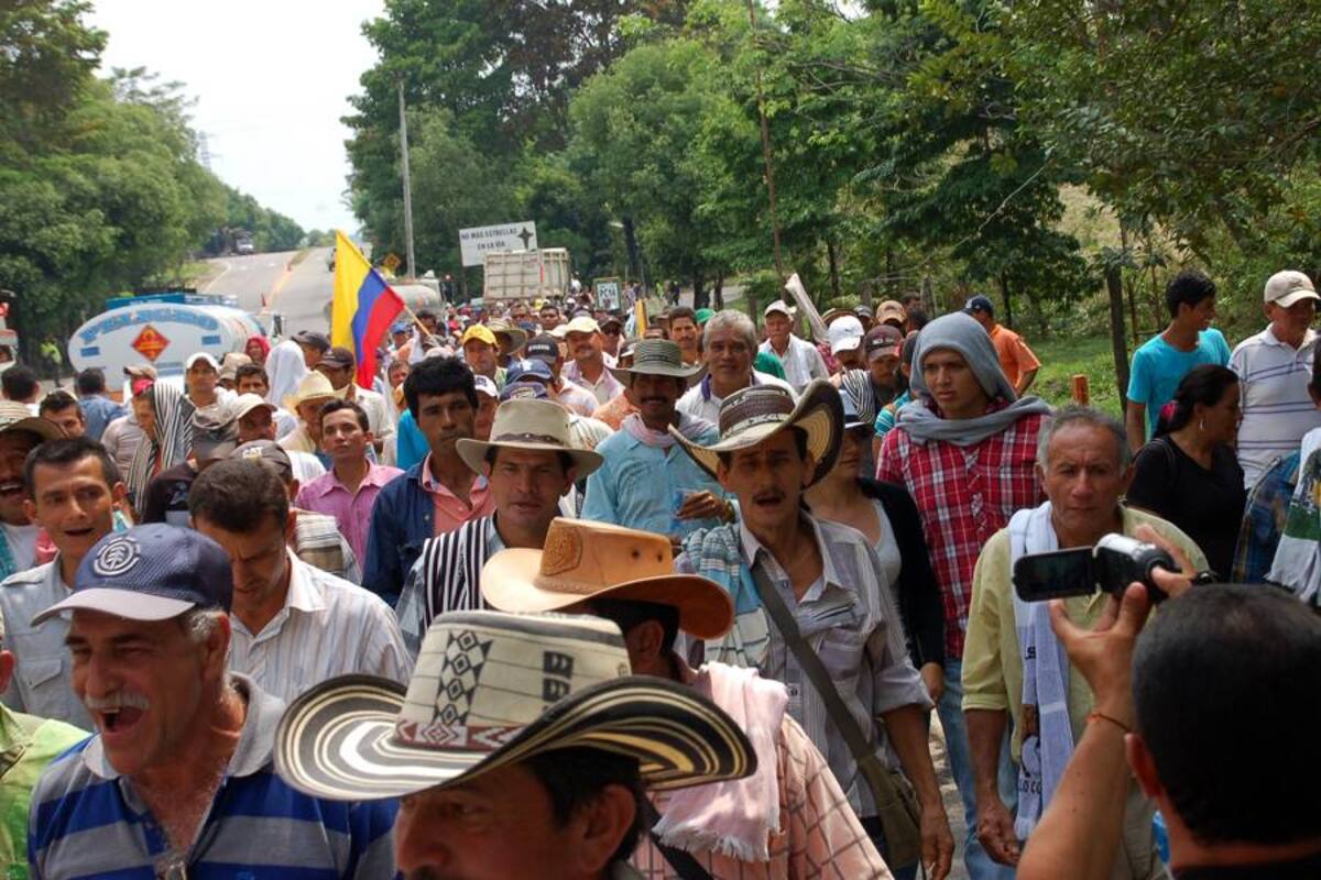 Gobernador de Santander prometió reunión de campesinos con Minagricultura (Foto: Archivo/VANGUARDIA LIBERAL)