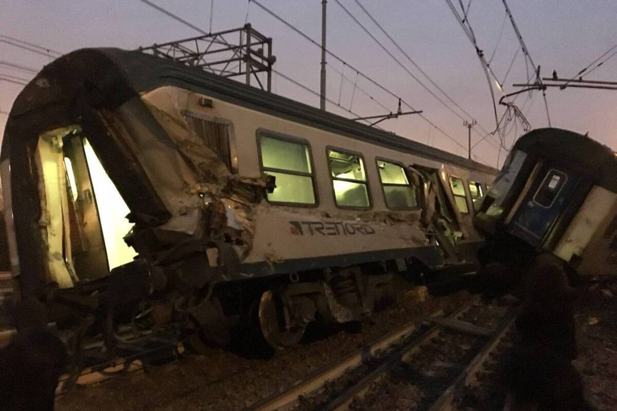 Una de las hipótesis de las causas del accidente hace referencia al hundimiento de las vías férreas. (Foto: Tomada de Internet /VANGUARDIA LIBERAL)