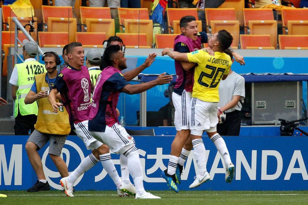 Venganza japonesa: Colombia cayó 1-2 en su debut en Rusia 2018 (Foto: Colprensa /VANGUARDIA LIBERAL )