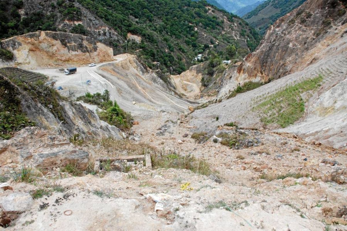 De acuerdo con la Cdmb la zona que ha sido afectada por la minería debe restaurarse para que pueda cumplir con su función ambiental. (Foto: Archivo / Vanguardia Liberal)