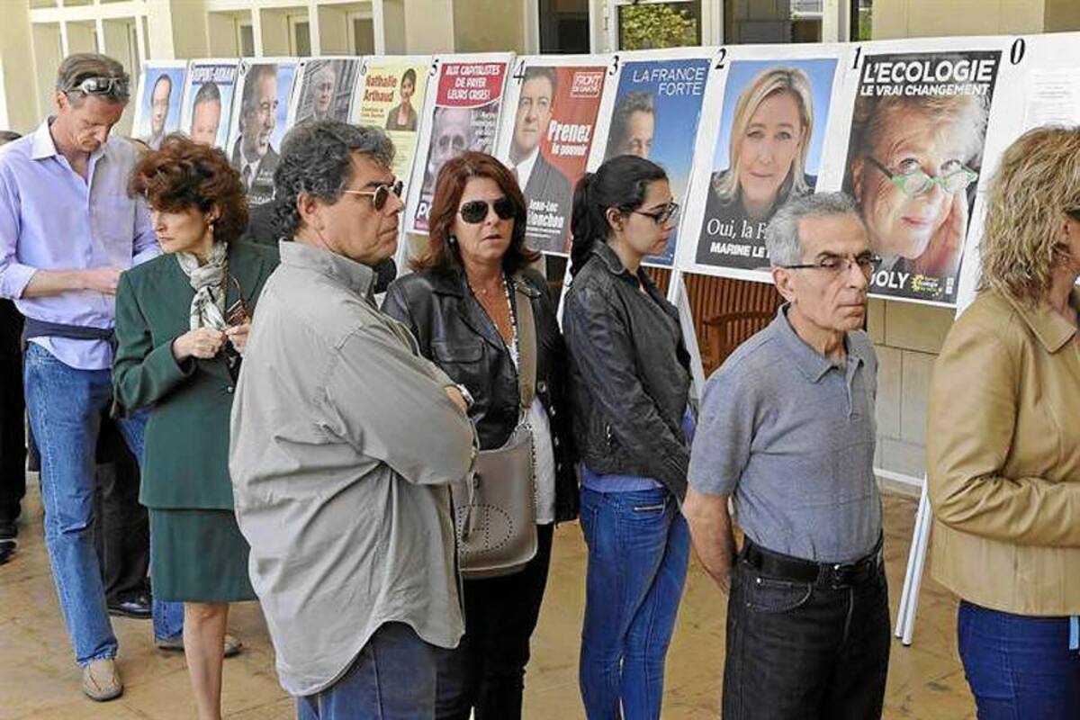 La participación en los comicios en Francia alcanza el 70,59 % a media tarde (Foto: Tomada de Internet/VanguardiaLiberal)