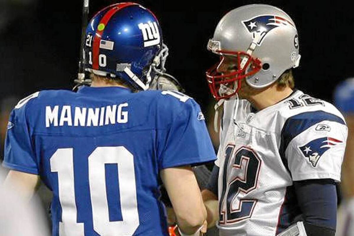 Manning contra Brady, la revancha está servida para el Super Bowl XLVI (Foto: Tomada de Internet/VanguardiaLiberal)