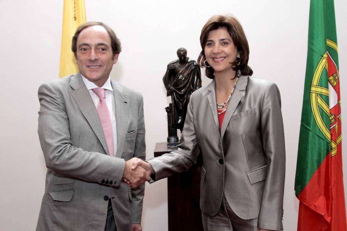 Ministro de Exteriores portugués destaca en Colombia la inversión en dos vías (Foto: Colprensa/ VANGUARDIA LIBERAL)