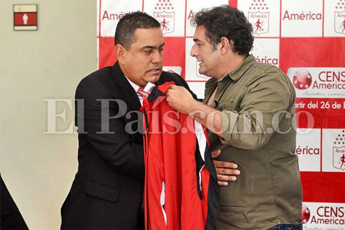 América de Cali presentó a Jhon Jairo López como técnico para el 2014 (Foto: Tomado de Internet/VANGUARDIA LIBERAL)