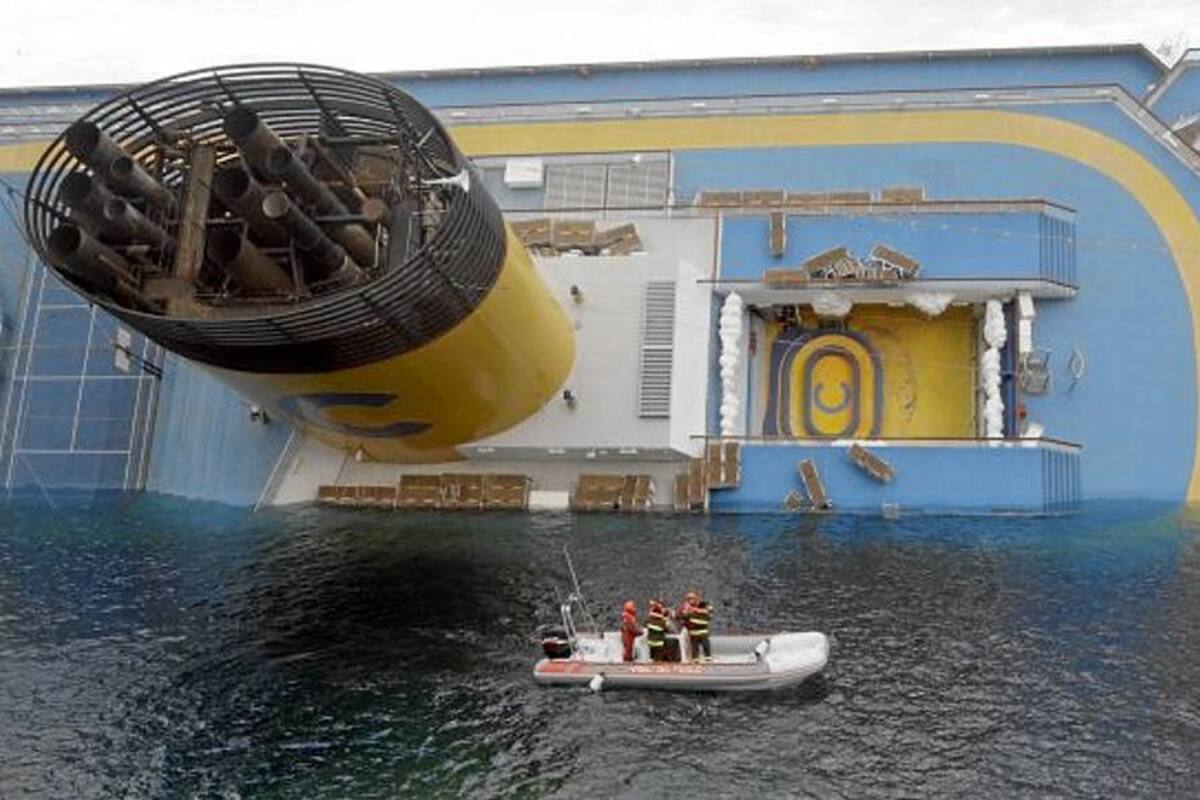 Hallan otros cinco cuerpos en el naufragado crucero "Costa Concordia" (Foto: Tomado de internet/ VANGUARDIA LIBERAL)