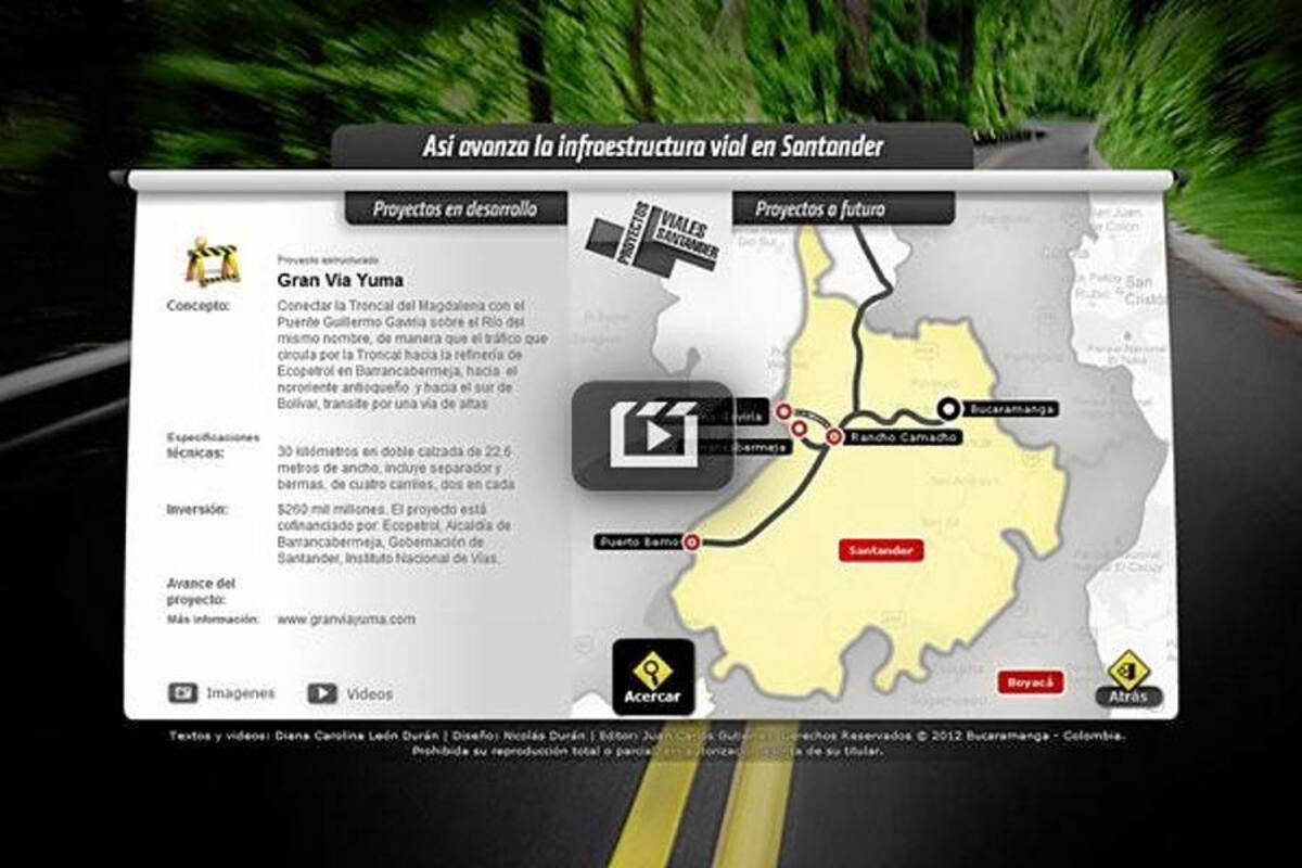 Conozca cómo avanzan las obras en las vías de Santander