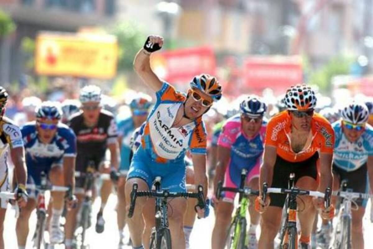 Tyler Farrar se impuso hoy jueves en la quinta fracción.(Foto: Tomada de Internet / VANGUARDIA LIBERAL)