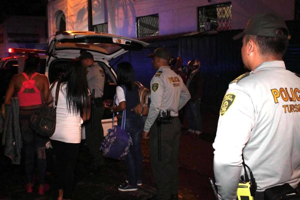 Hallan a cinco venezolanas ejerciendo la prostitución en Piedecuesta (Foto: Suministrada/ VANGUARDIA LIBERAL)