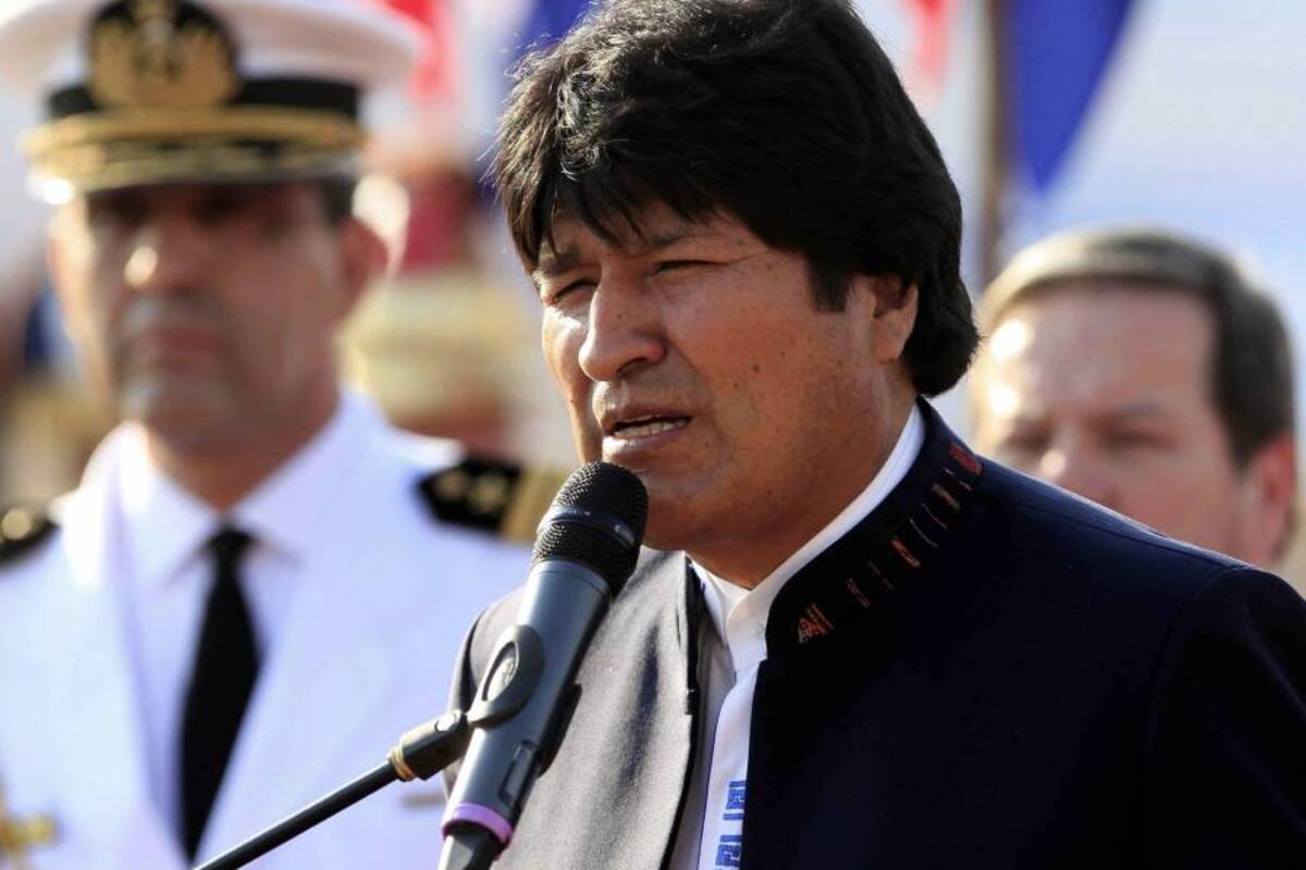 Durante su intervención Morales respaldó a su homólogo ecuatoriano, Rafael Correa, en un incidente registrado con la delegación del Banco Mundial invitada a la cumbre. (Foto: Efe/VANGUARDIA LIBERAL)