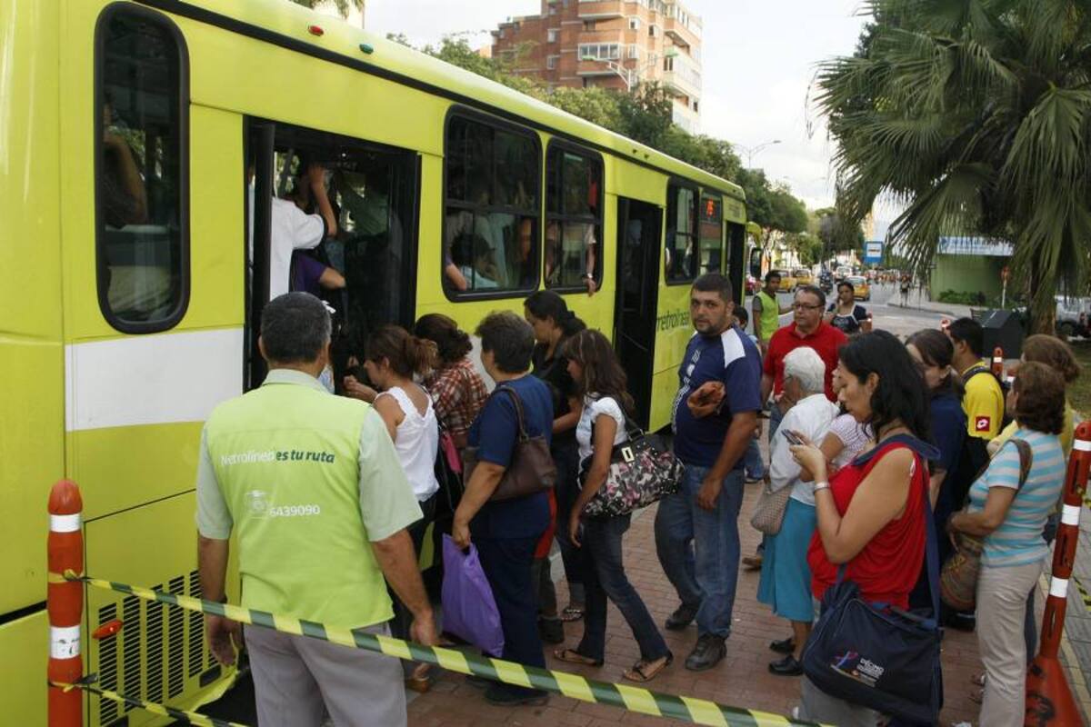 Continúa polémica entre el AMB y Metrolínea por la tarifa del pasaje (Foto: Archivo/VANGUARDIA LIBERAL)