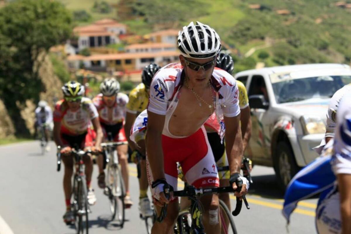 Por estos días el corredor nacional se encuentra recuperándose en el centro Biomédico de Coldeportes tras un golpe que sufrió en la rodilla en el pasado Giro de Italia. (Foto: Colprensa / VANGUARDIA LIBERAL)