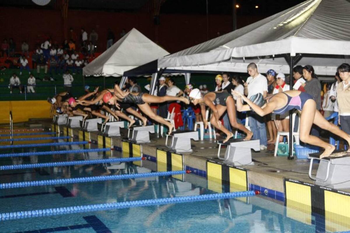 Levantamiento de pesas y natación cerraron el segundo día del Nacional Intercolegiados. (Foto: César Flórez / VANGUARDIA LIBERAL)