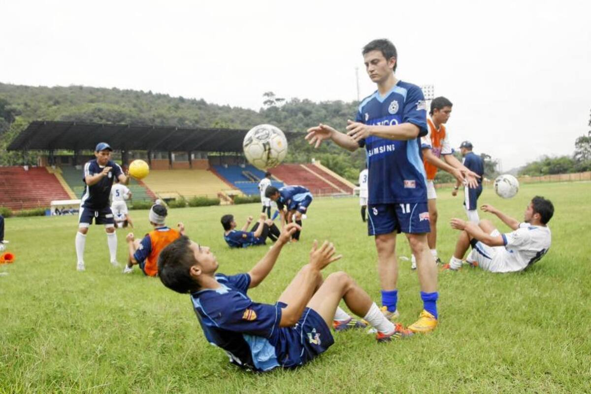Real Santander inició su pretemporada (Foto: Cesar Florez/ VanguardiaLiberal)