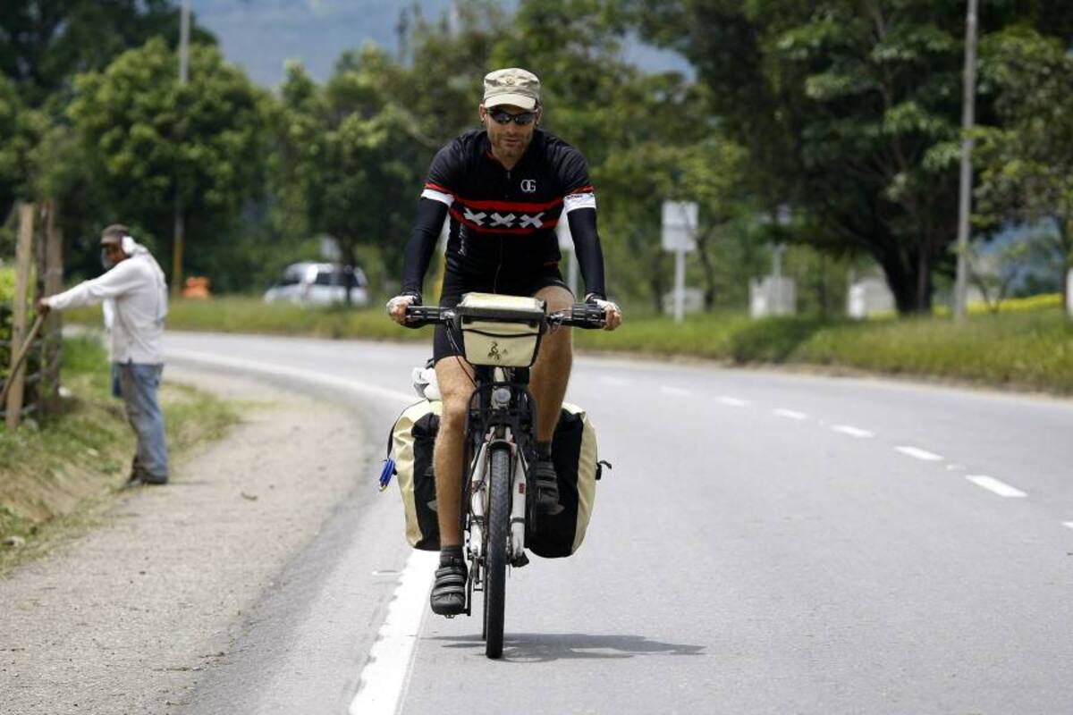 Del Polo Norte al Polo Sur en bicicleta (Foto: Cesar Florez/ VanguardiaLiberal)