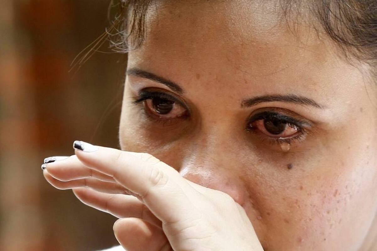 ¡Yo no maté a mi hijo, soy inocente!: Johana Macías (Foto: César Flórez / VANGUARDIA LIBERAL)