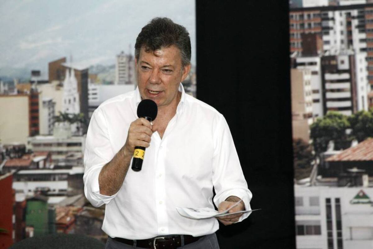 Santos anuncia deseo de que sus políticas sean reelegidas (Foto: Archivo/VANGUARDIA LIBERAL)
