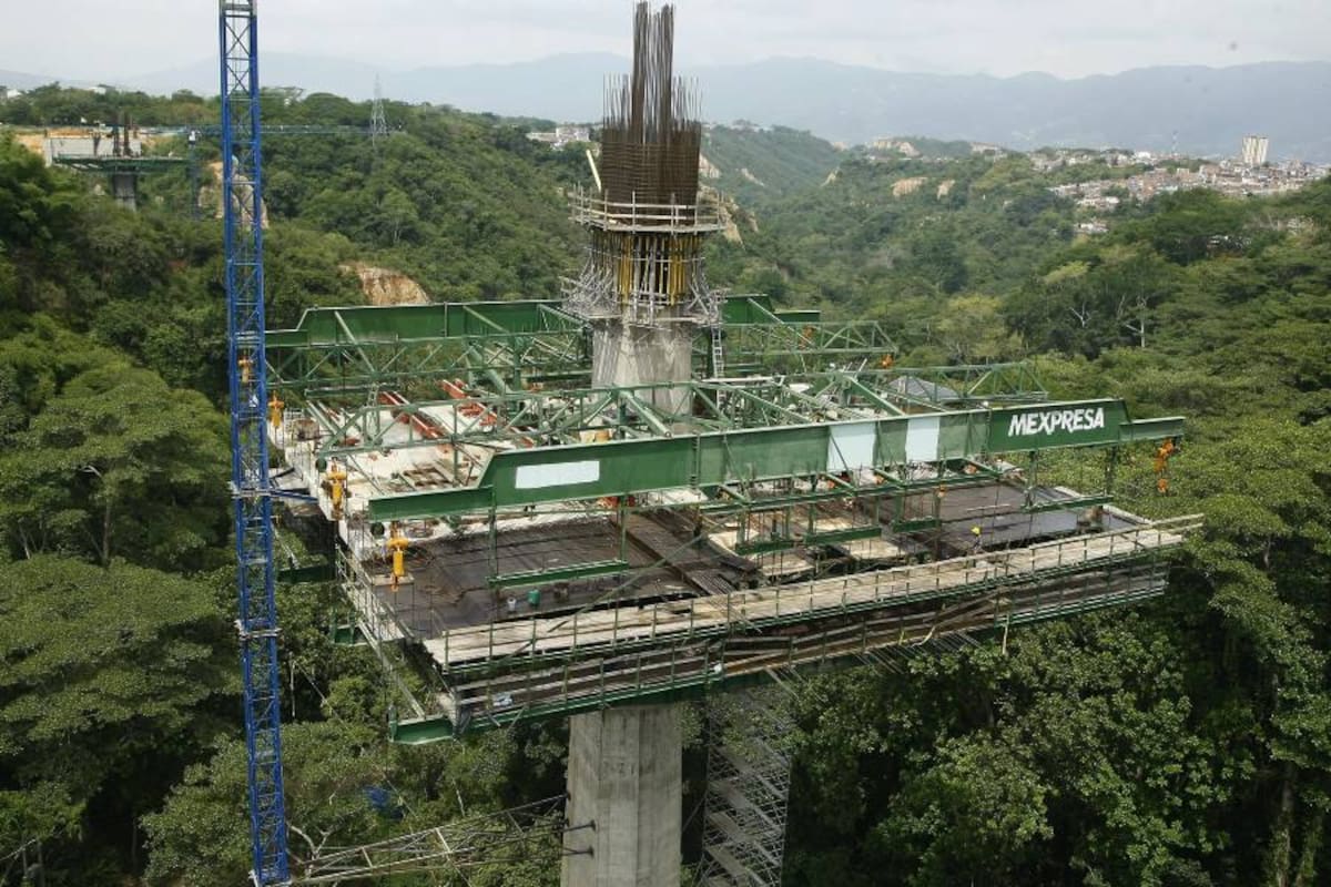 En un 60% avanza la construcción del Viaducto de la Novena (Foto: César Flórez/ VanguardiaLiberal)