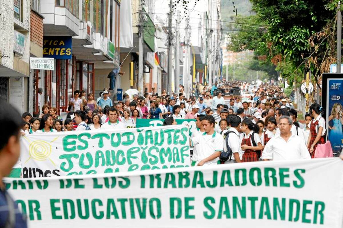 El miércoles habrá anormalidad académica en colegios públicos de Bucaramanga (Foto: Archivo/VANGUARDIA LIBERAL)