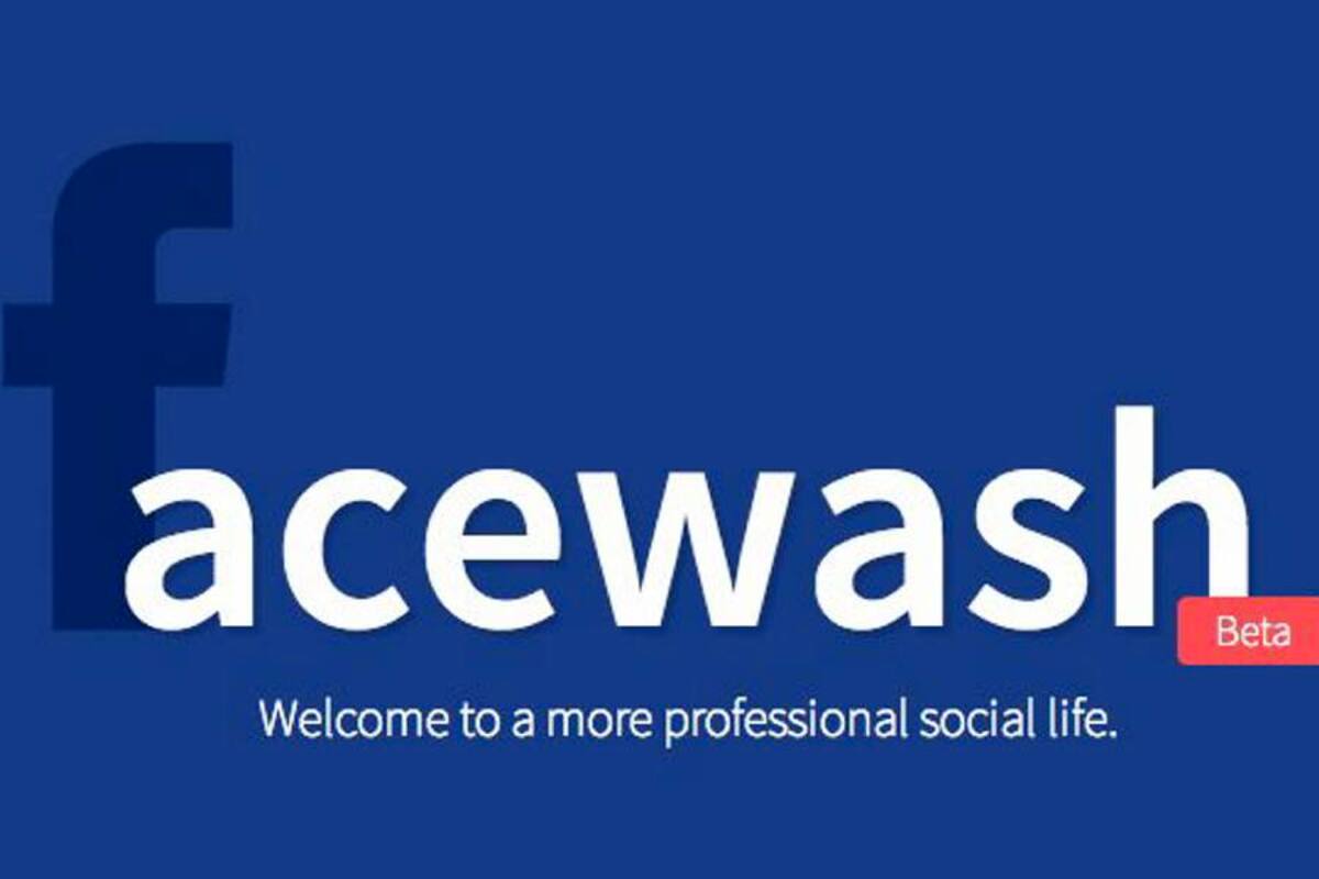 Facewash: una aplicación para “limpiar” tu Facebook (Foto: Tomada de Internet/ VANGUARDIA LIBERAL)