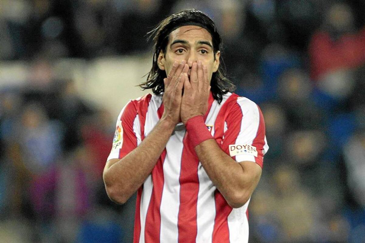 Falcao desperdició dos oportunidades de gol (Foto: Archivo / Vanguardia Liberal)