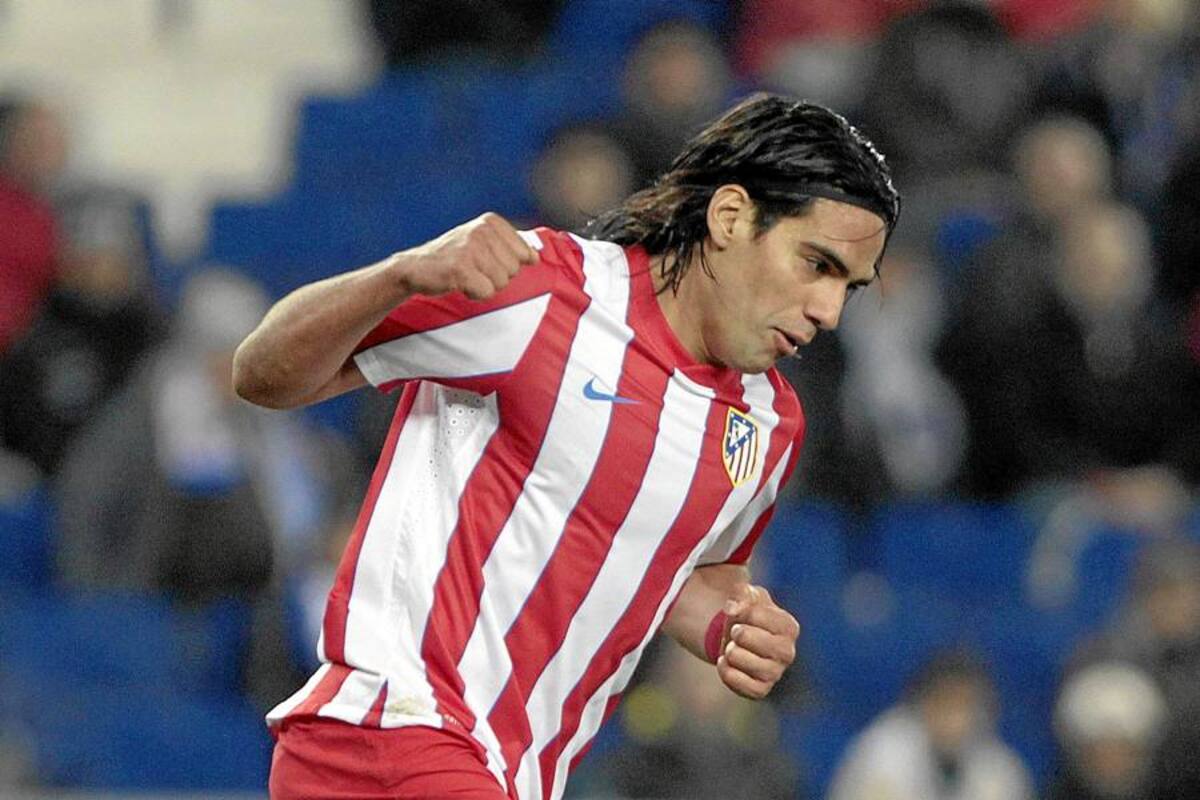 Radamel Falcao García entro en el podio de goleadores en España