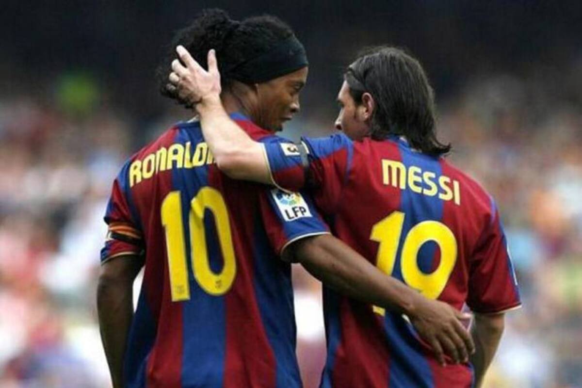 Messi reconoció que aprendió mucho de Ronaldinho (Foto: Tomado de Internet/VANGUARDIA LIBERAL)