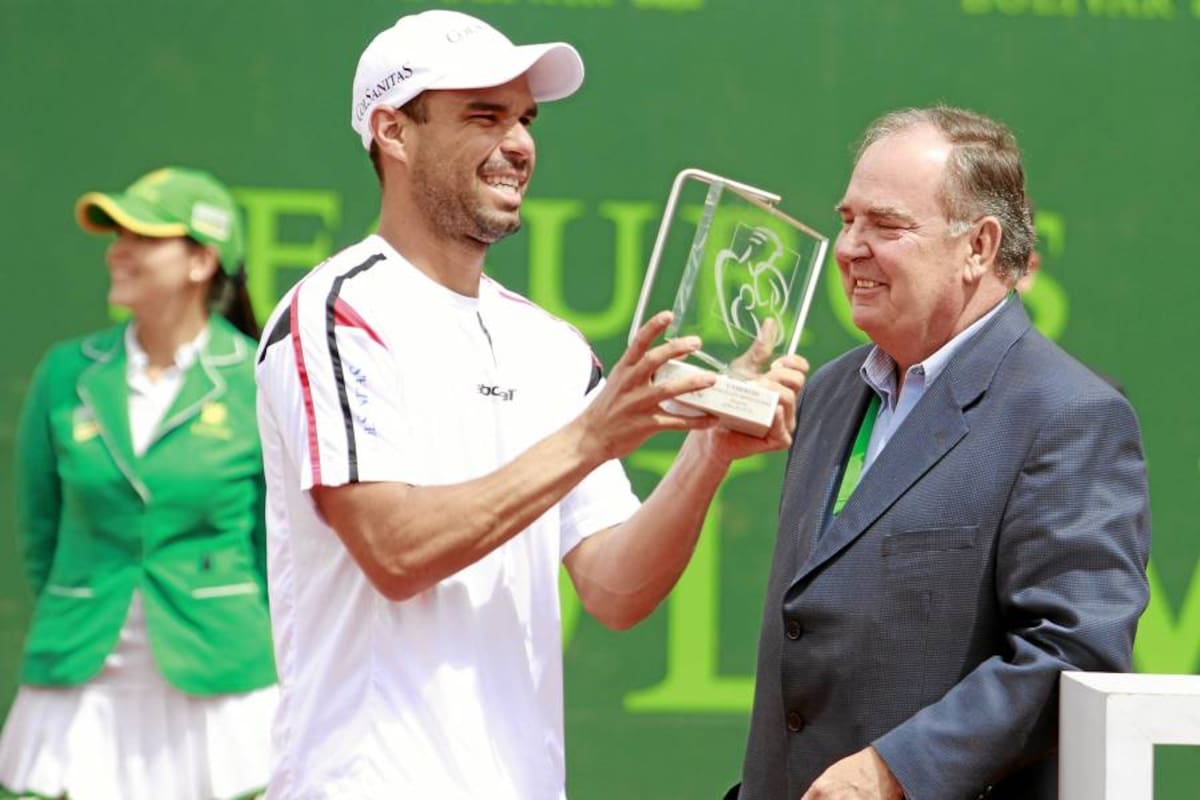 Falla, se coronó campeón del Bolívar Open de tenis (Foto: Colprensa / VANGUARDIA LIBERAL)