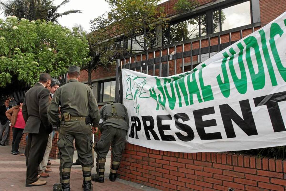 Presuntos delincuentes quedan libres por paro judicial (Foto: Archivo/VANGUARDIA LIBERAL)