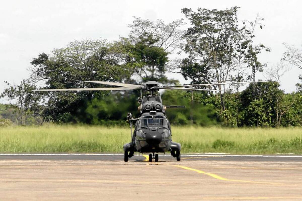 Con retraso de dos horas por mal tiempo parten helicópteros brasileños a Villavicencio (Foto: Archivo/VANGURDIA LIBERAL)