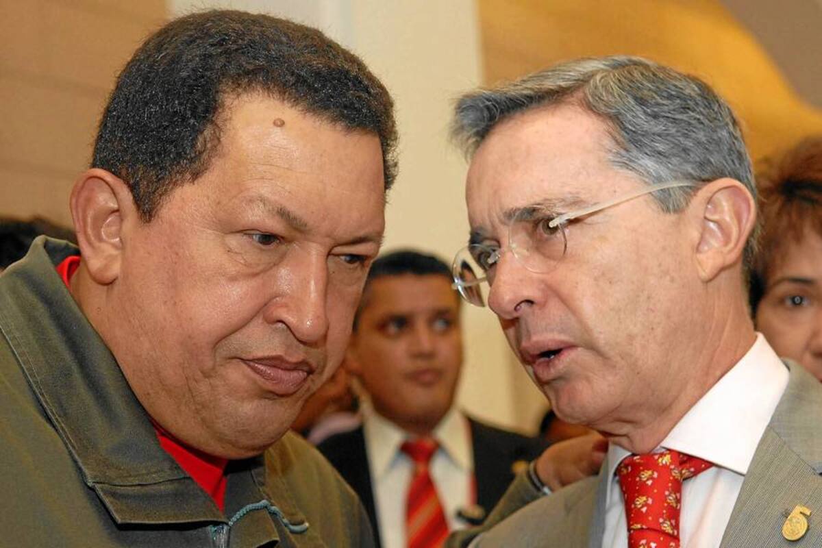 Uribe tildó a Chávez de "cómplice" de las Farc (Foto: Archivo/VANGUARDIA LIBERAL)