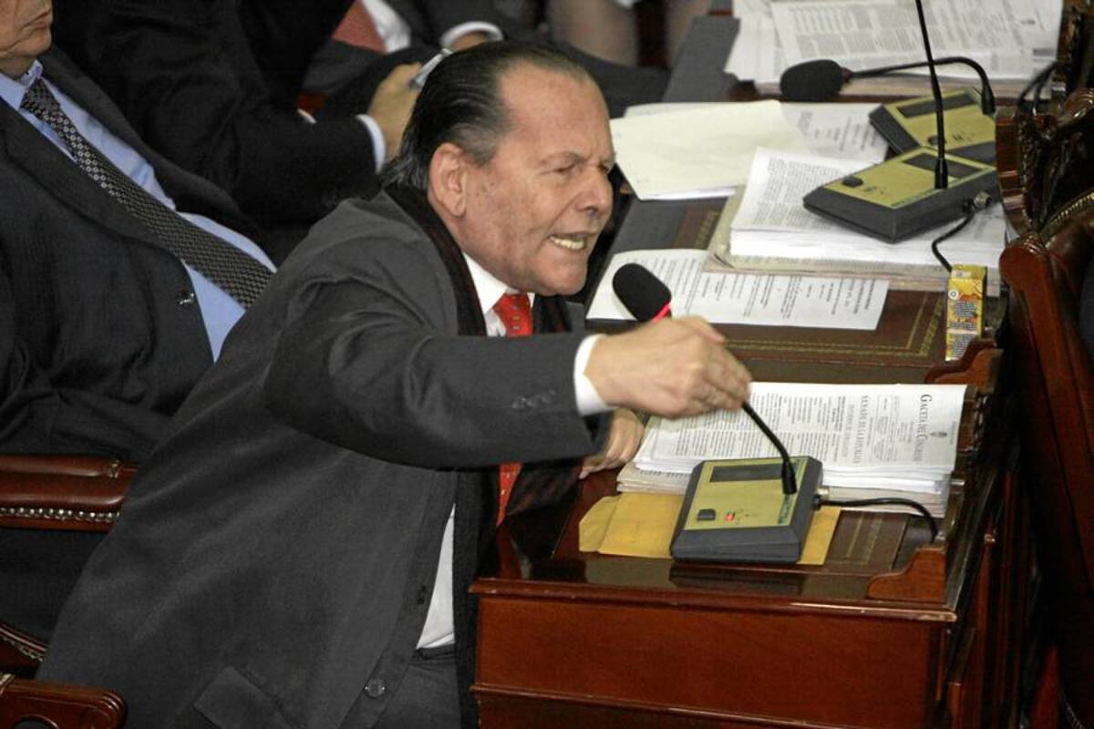 Senador Roberto Gerlein sería procesado por declaraciones homofóbicas (Foto: COLPRENSA/VANGUARDIA LIBERAL)