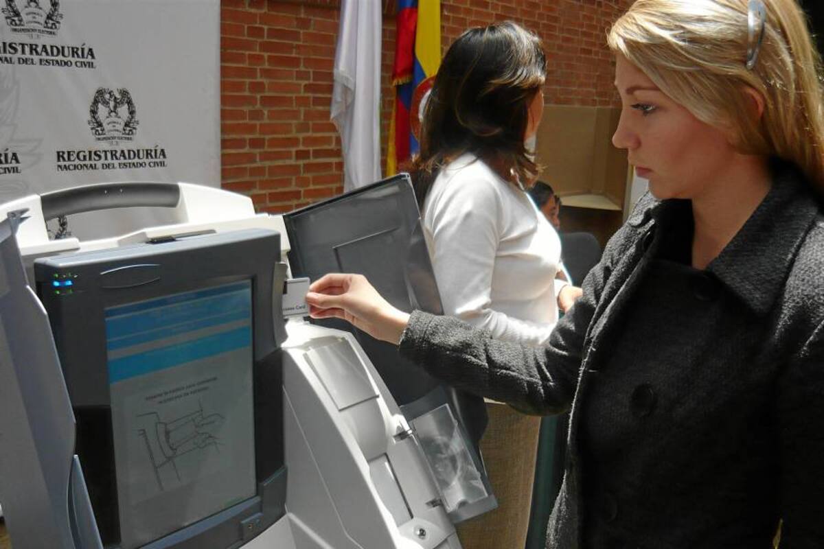Gobierno garantiza voto electrónico para elecciones de 2014 (Foto: Archivo/ VANGUARDIA LIBERAL)