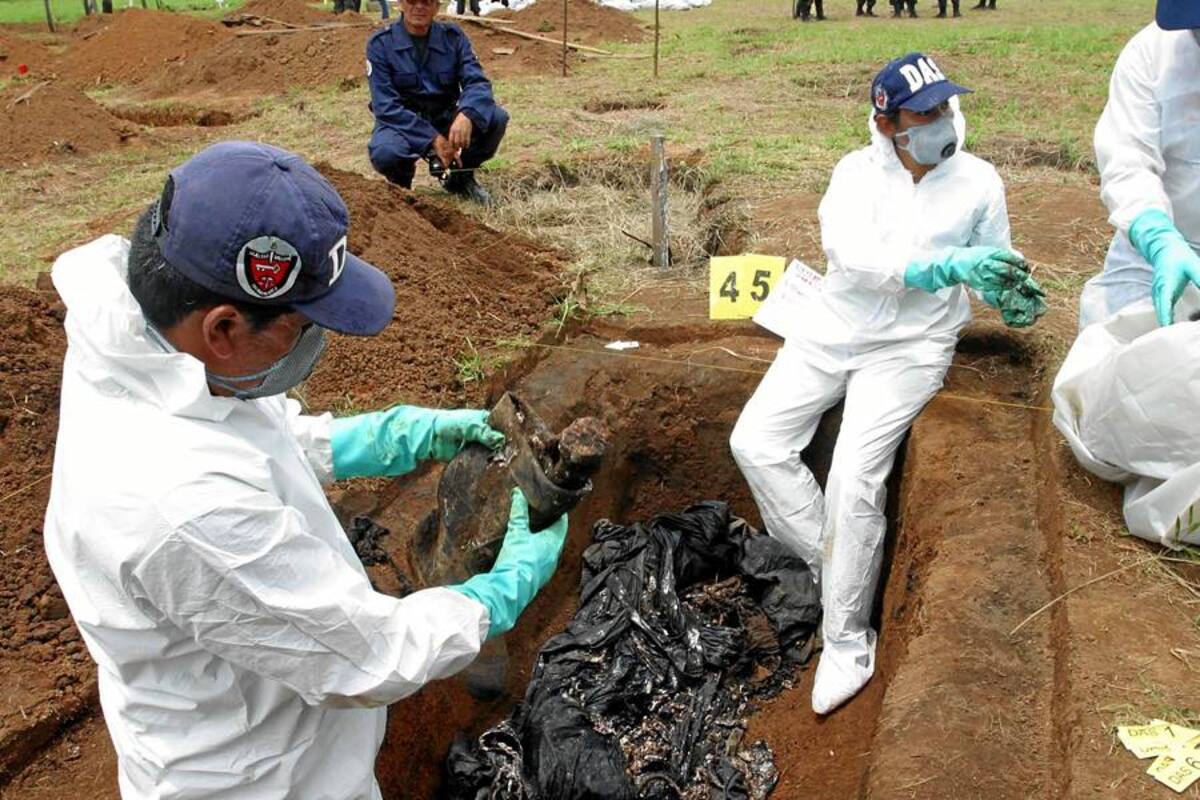 Hallan fosa común en Puerto Gaitán, Meta (Foto: Colprensa/VANGUARDIA LIBERAL)