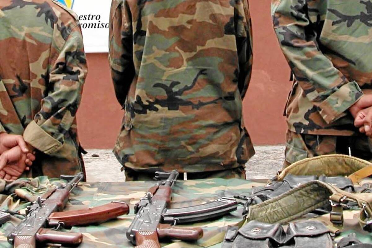 Capturan a 22 guerrilleros en el Catatumbo, Norte de Santander (Foto: Archivo/VANGUARDIA LIBERAL)
